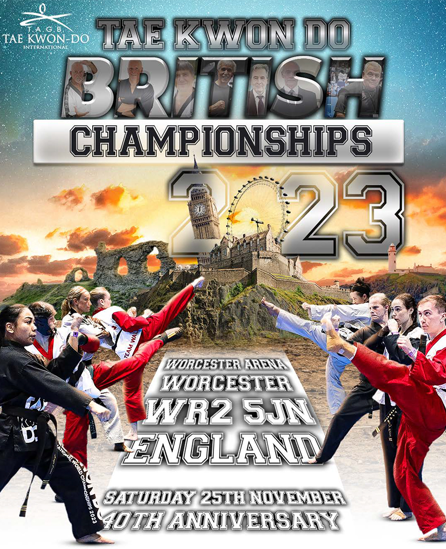 TAGB British Championships 2023 flyer